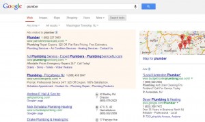 keyword rankings in different locations